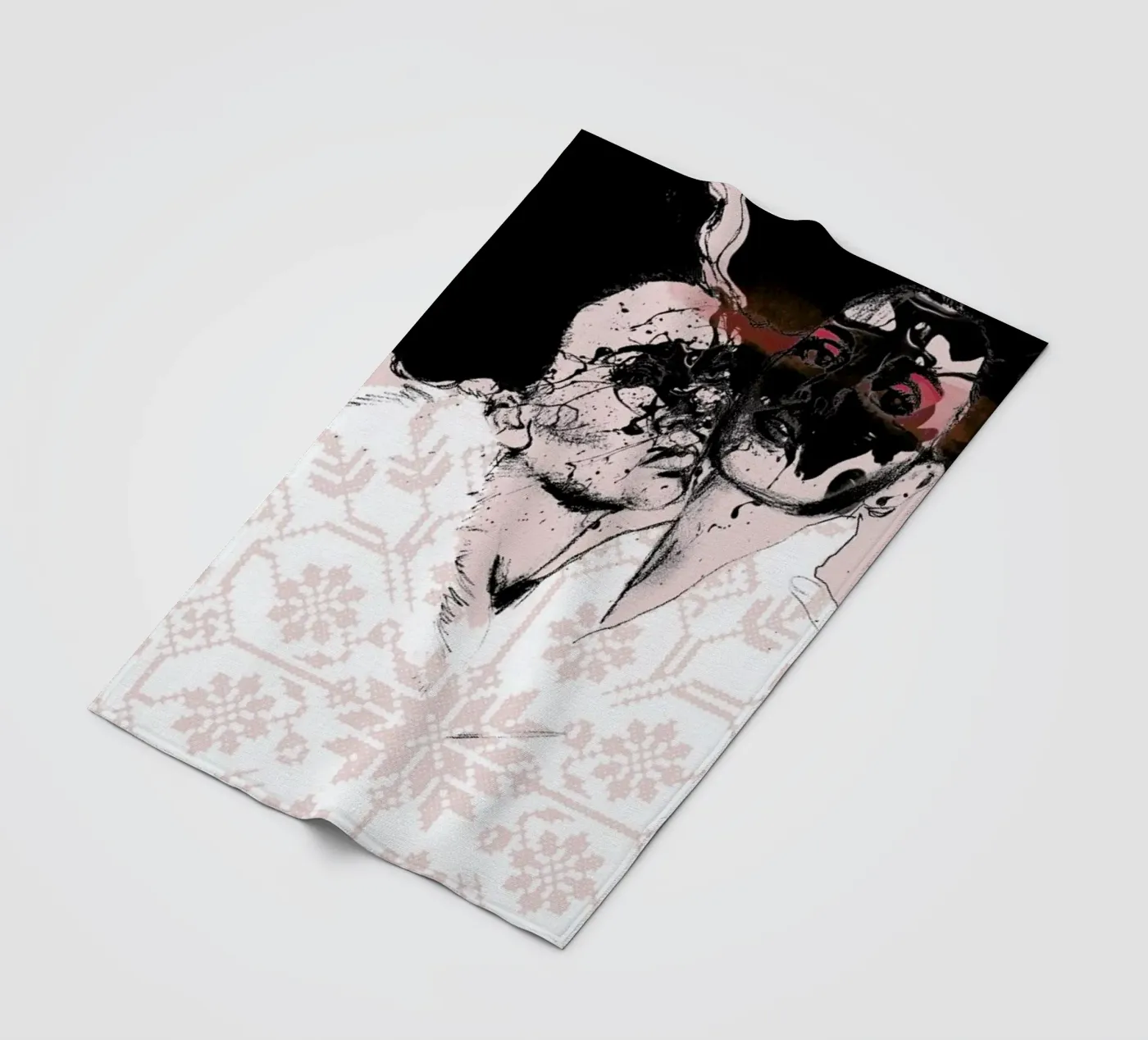 Splash Fleecedecke von Agnes KR Patience