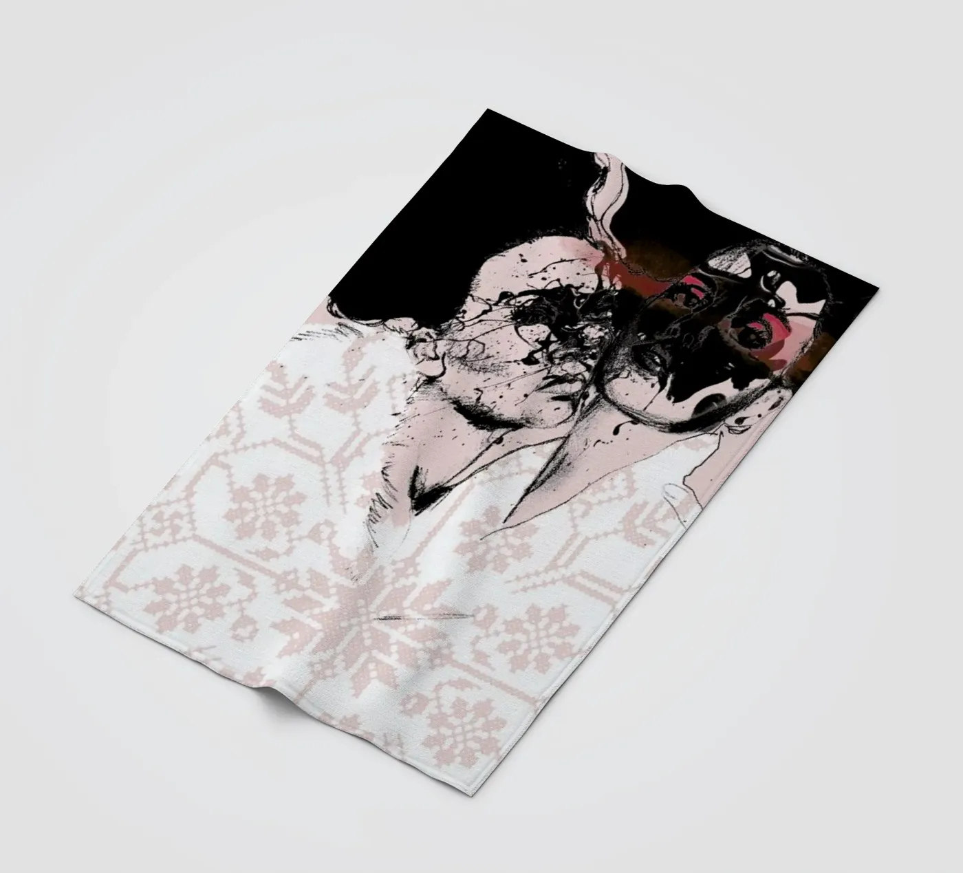 Splash Fleecedecke von Agnes KR Patience