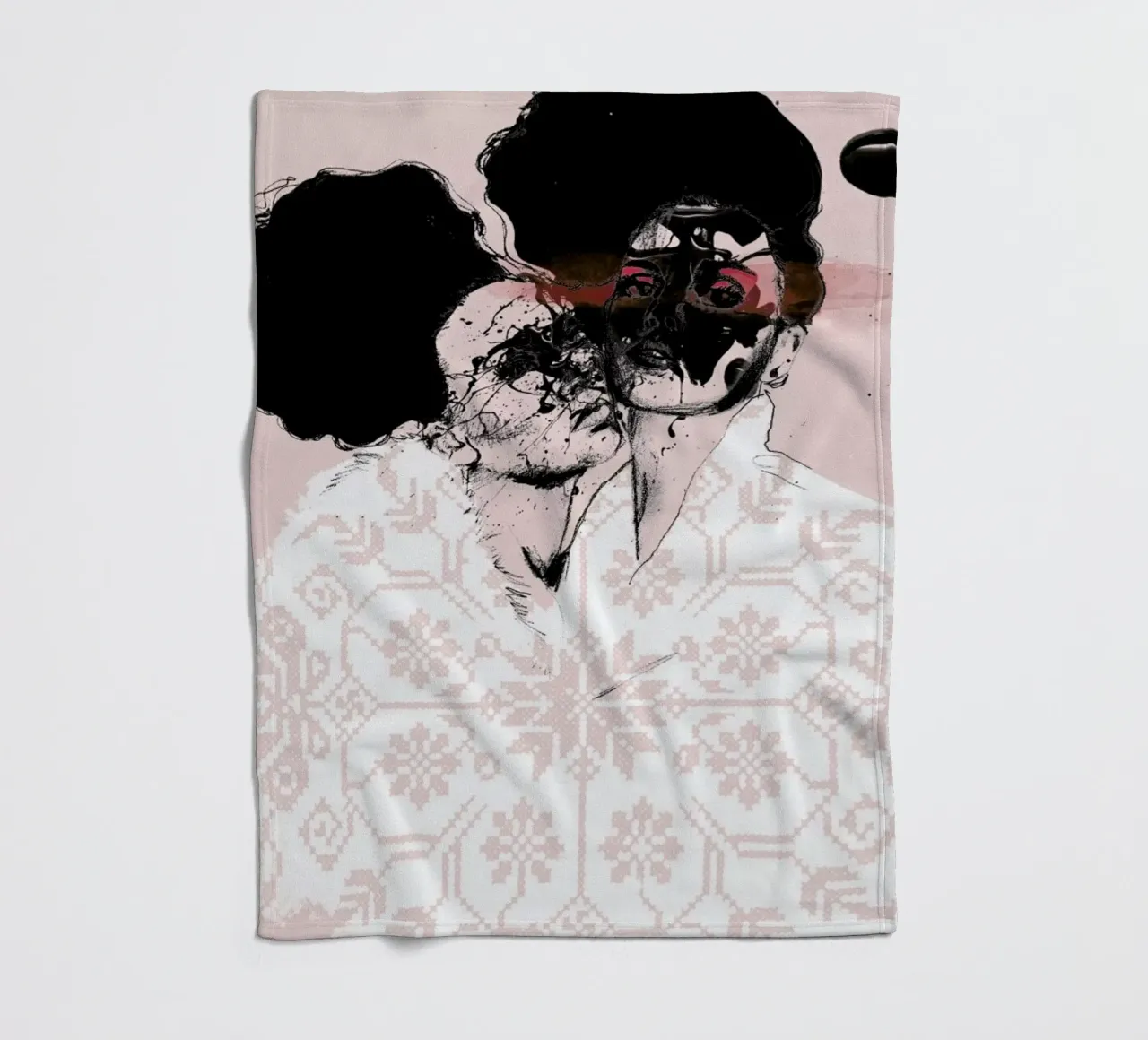 Splash fleecedeken van Agnes KR Patience