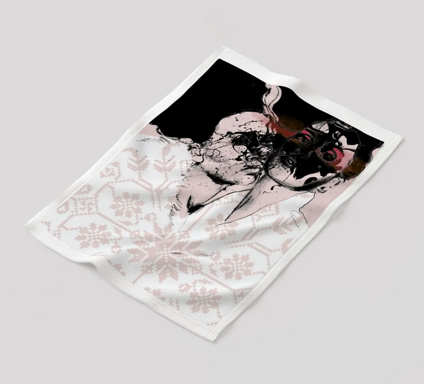 Splash Fleecedecke von Agnes KR Patience