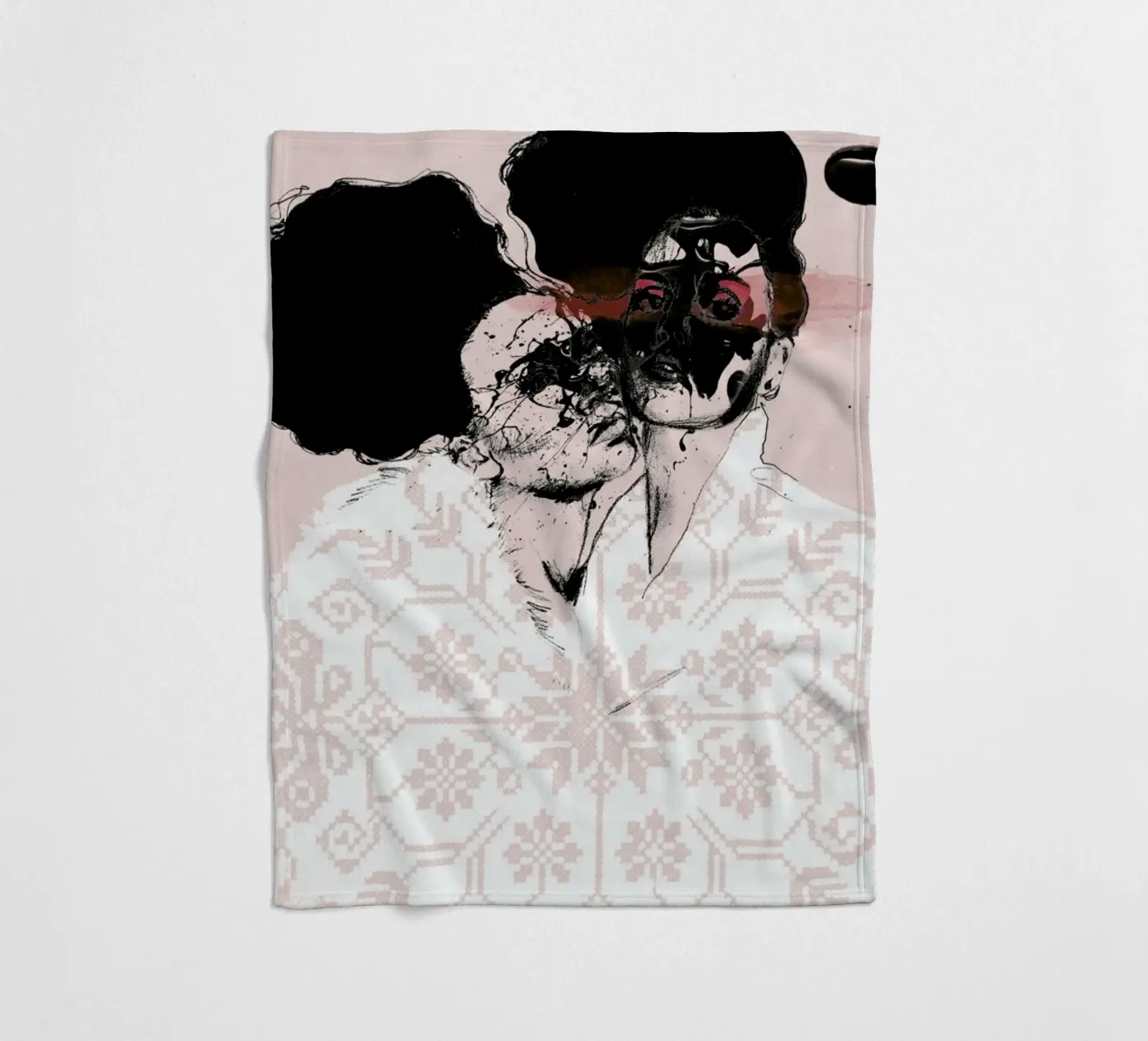 Splash Fleecedecke von Agnes KR Patience