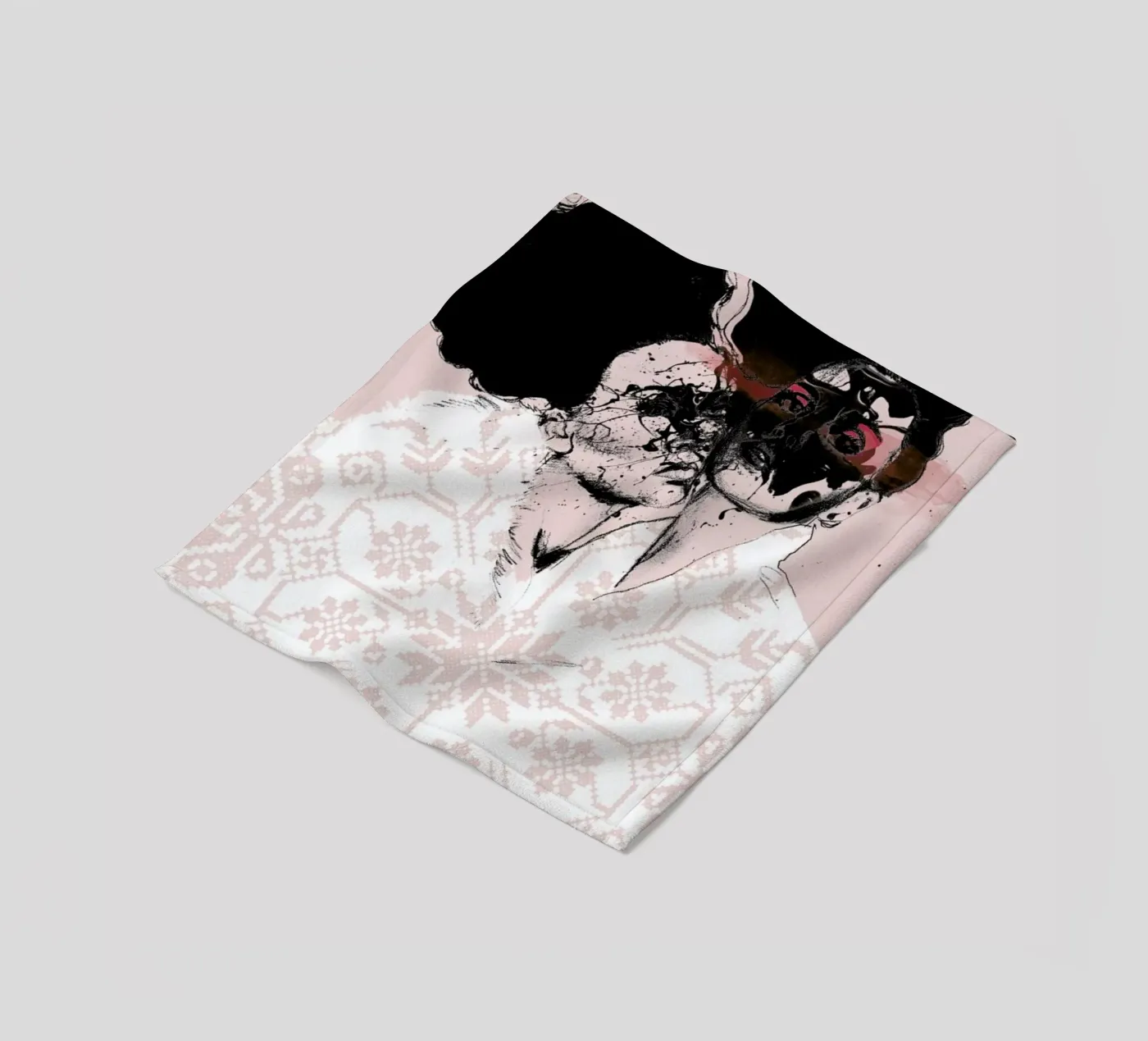 Splash Fleecedecke von Agnes KR Patience