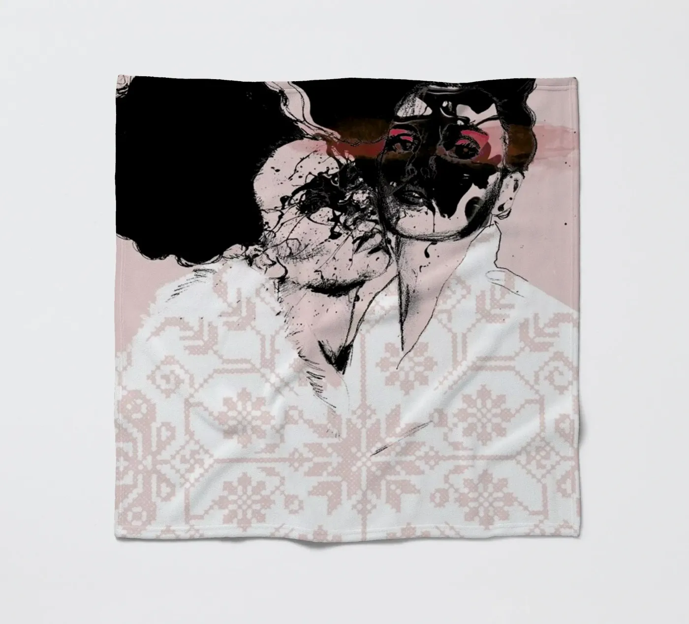 Splash Fleecedecke von Agnes KR Patience