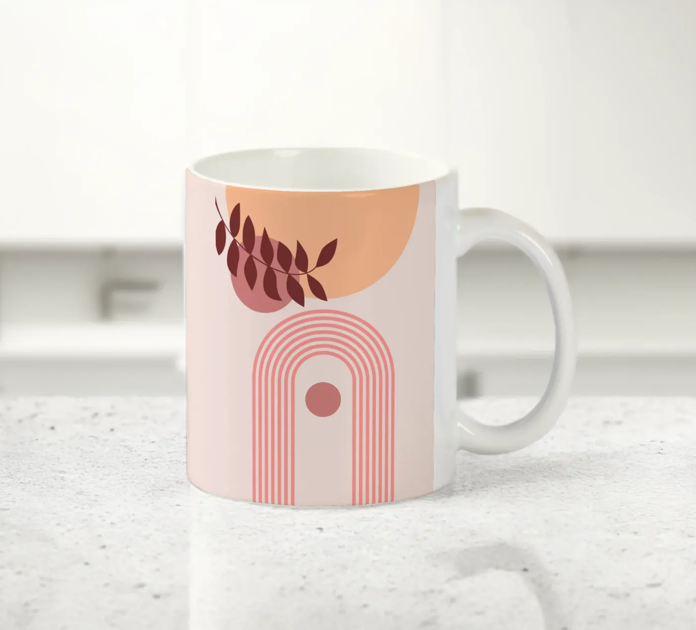 Sunlit Harmony ceramic mug by Kiroiharu