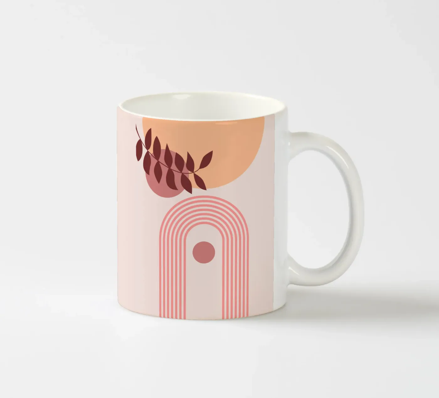 Sunlit Harmony ceramic mug by Kiroiharu