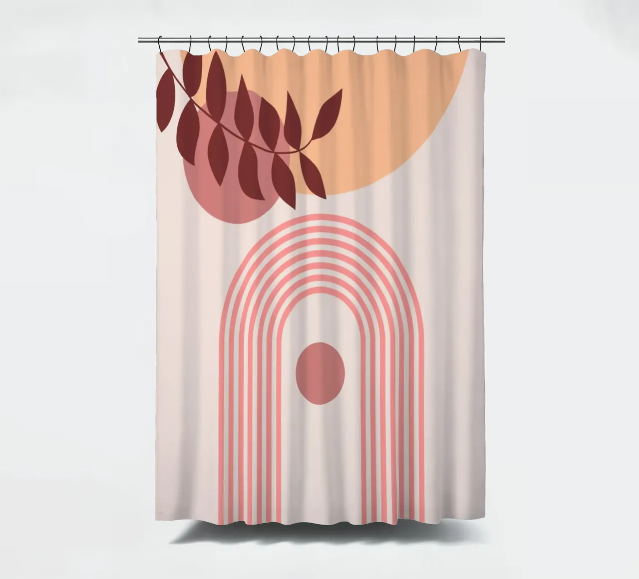 Sunlit Harmony shower curtain by Kiroiharu