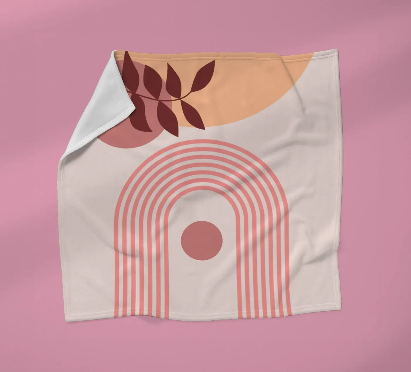 Sunlit Harmony fleece blanket by Kiroiharu