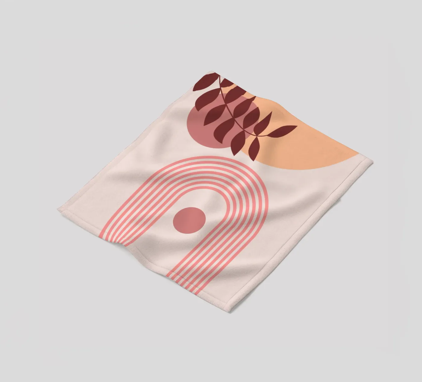 Sunlit Harmony fleece blanket by Kiroiharu