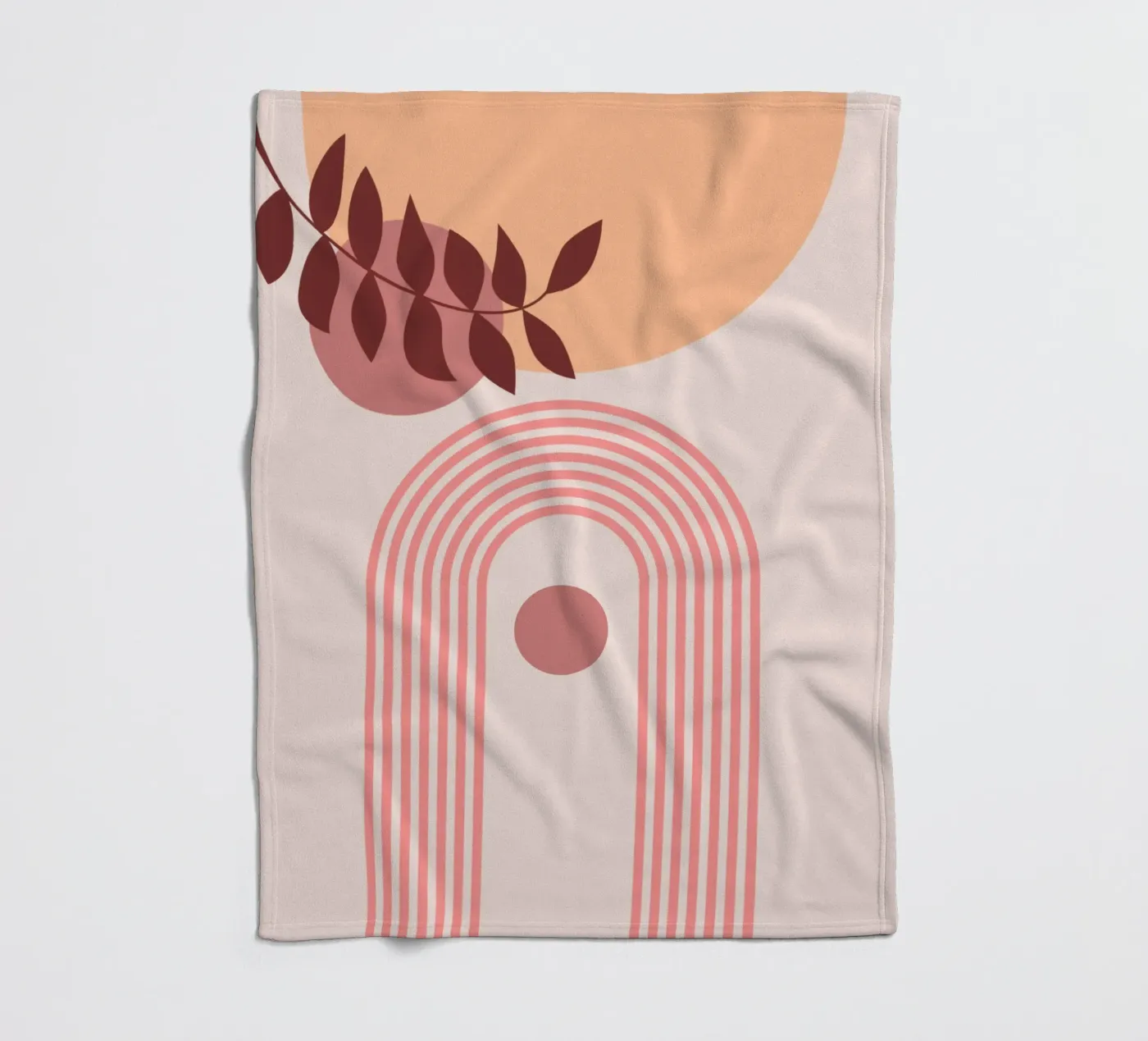 Sunlit Harmony fleece blanket by Kiroiharu