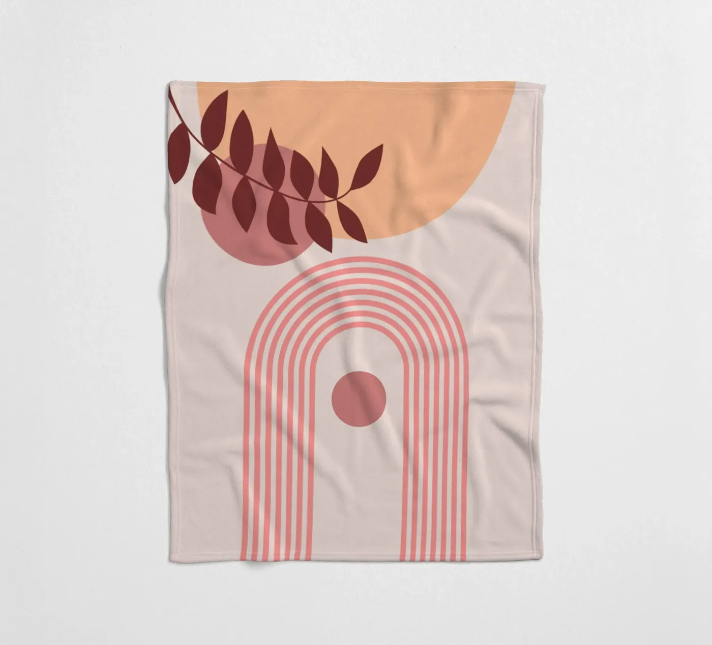 Sunlit Harmony fleece blanket by Kiroiharu