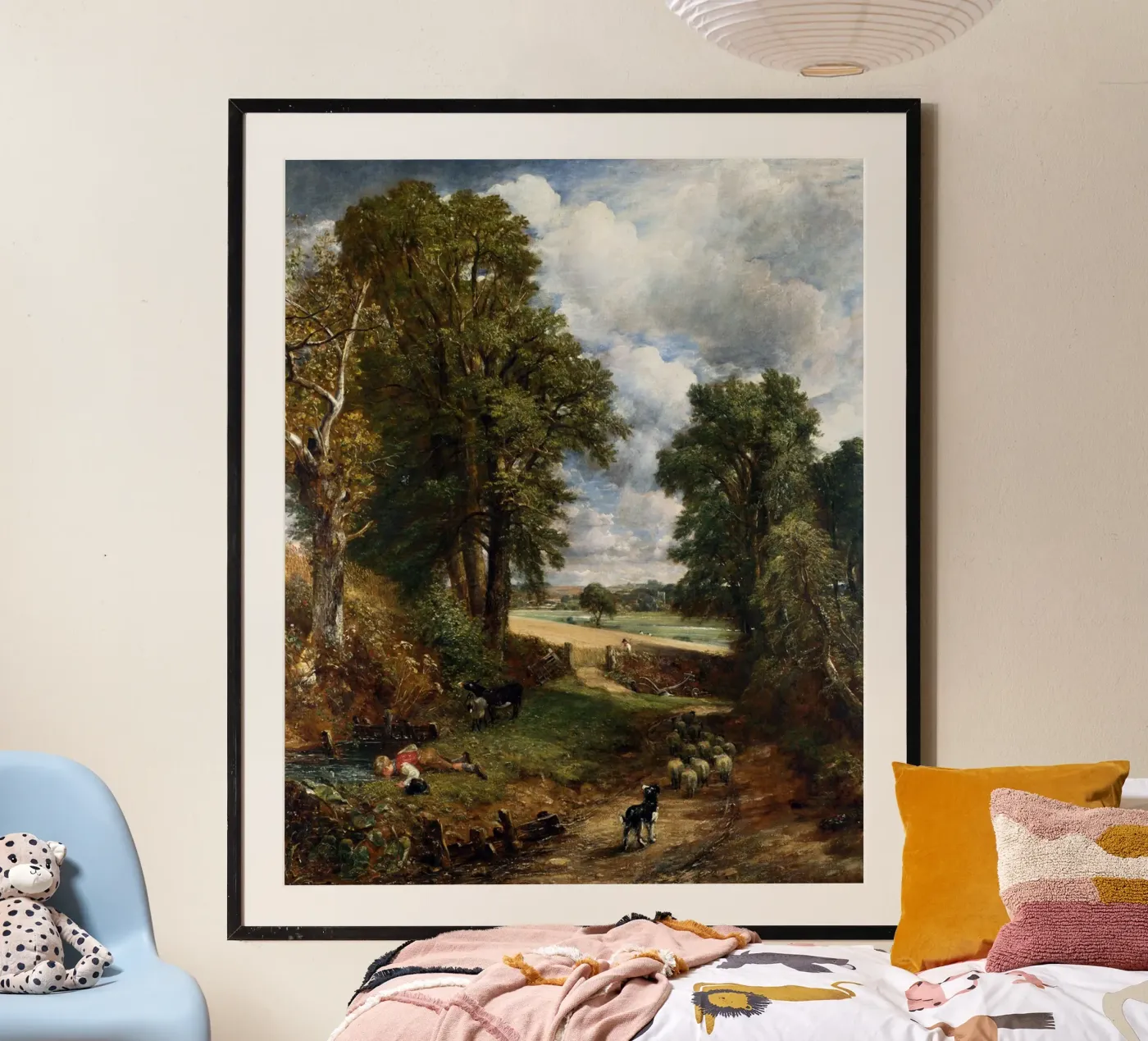 John Constable - The Cornfield poster de William Store