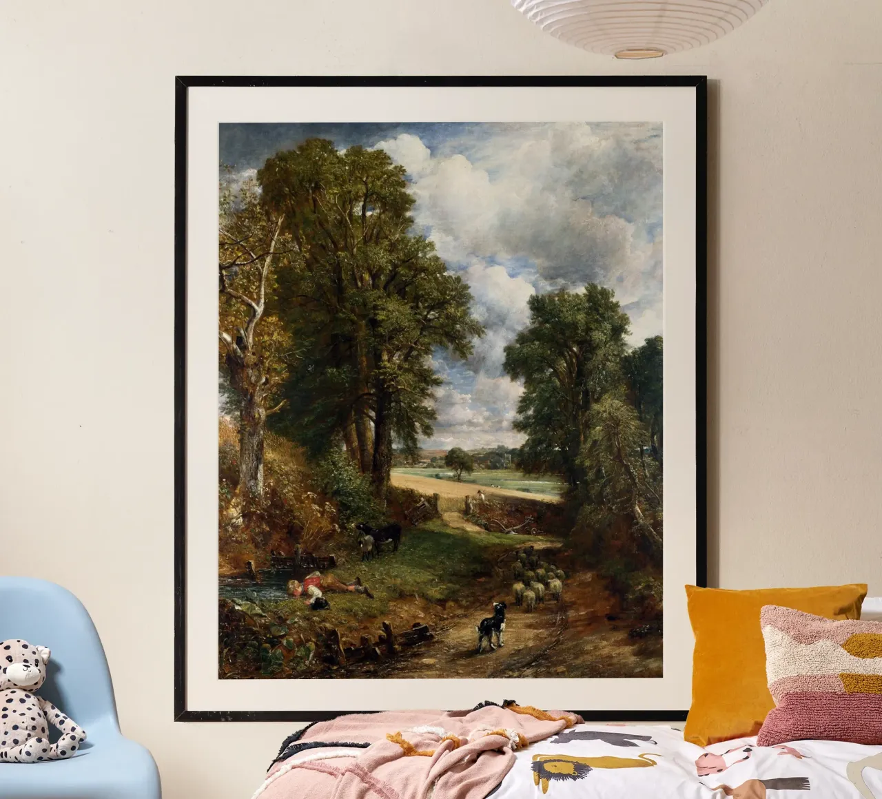 John Constable - The Cornfield poster by William Store