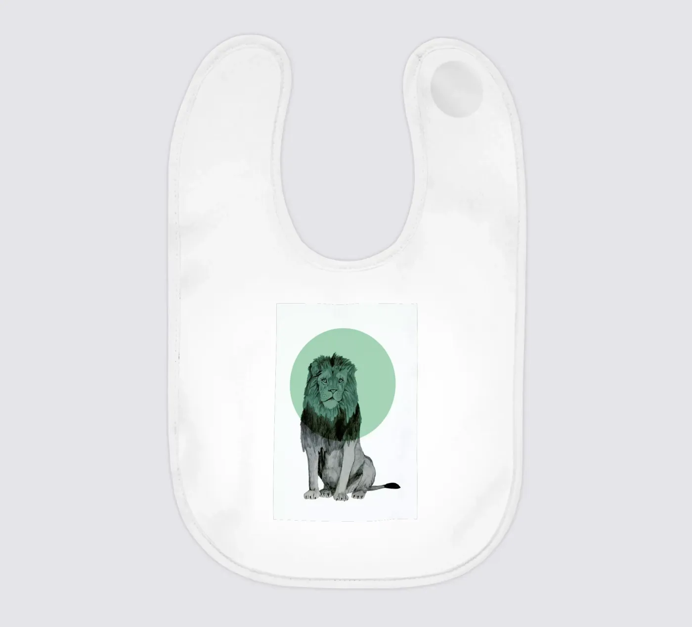 Lion Babylätzchen von Morgan Kendall