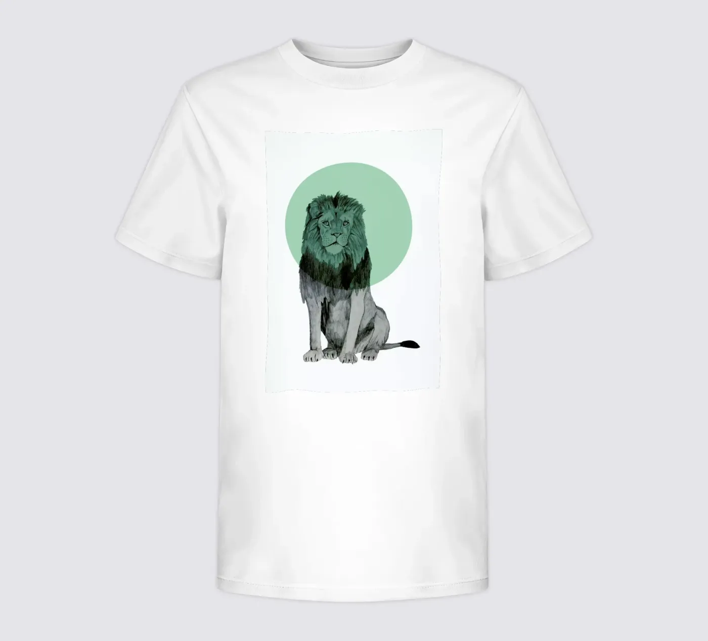 Lion t-shirt bambini da Morgan Kendall