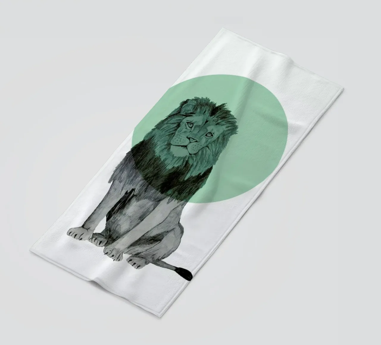 Lion telo mare da Morgan Kendall