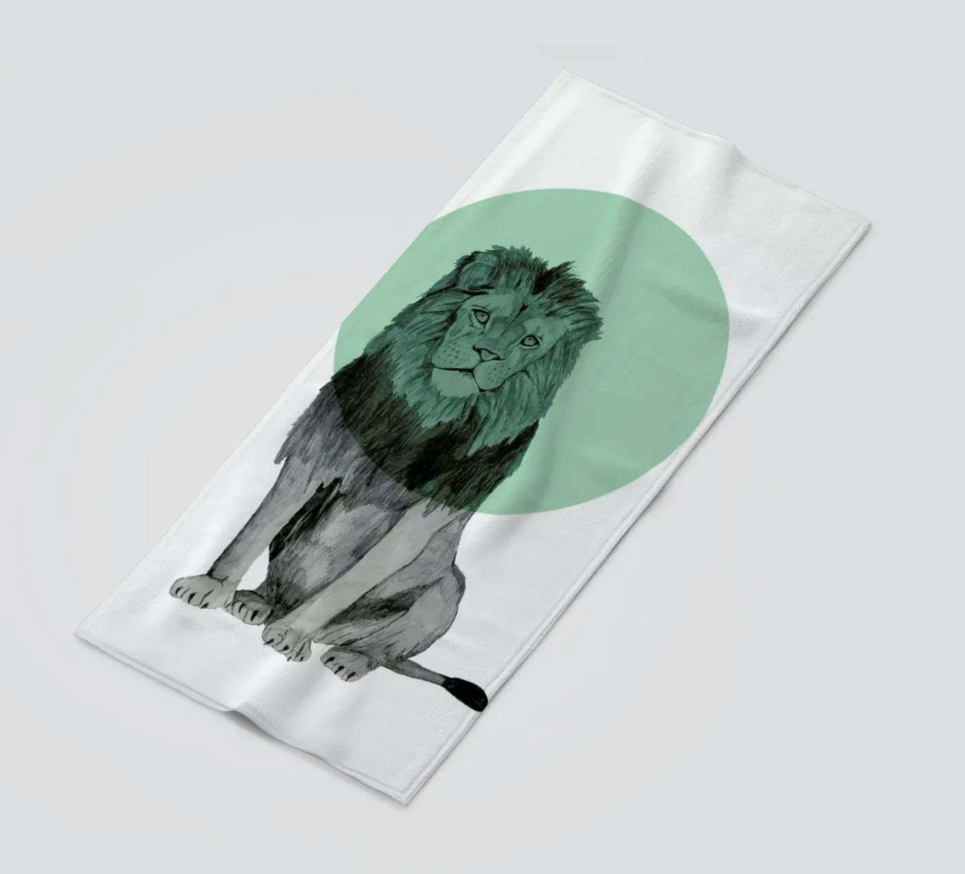 Lion telo mare da Morgan Kendall