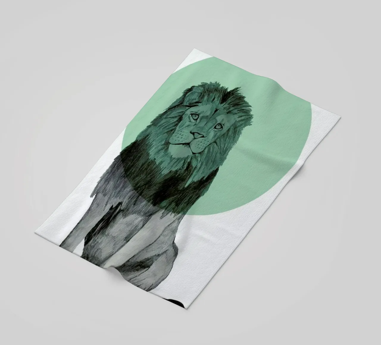 Lion telo mare da Morgan Kendall