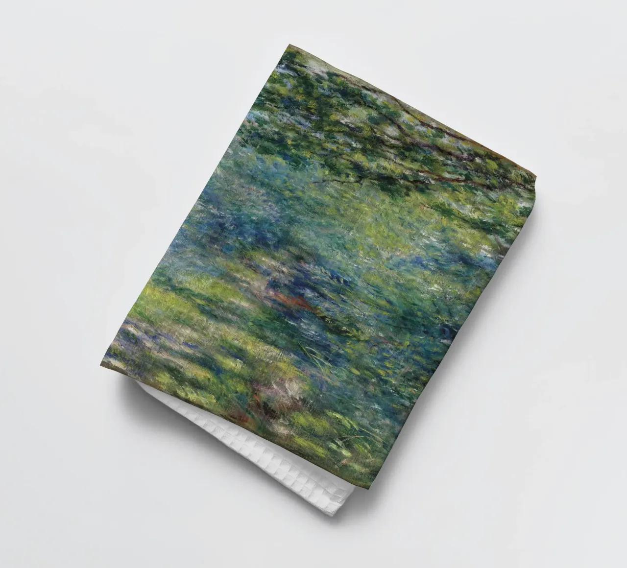 Pierre-Auguste Renoir Sentier dans le bois, Path in the wood torchon de William Store