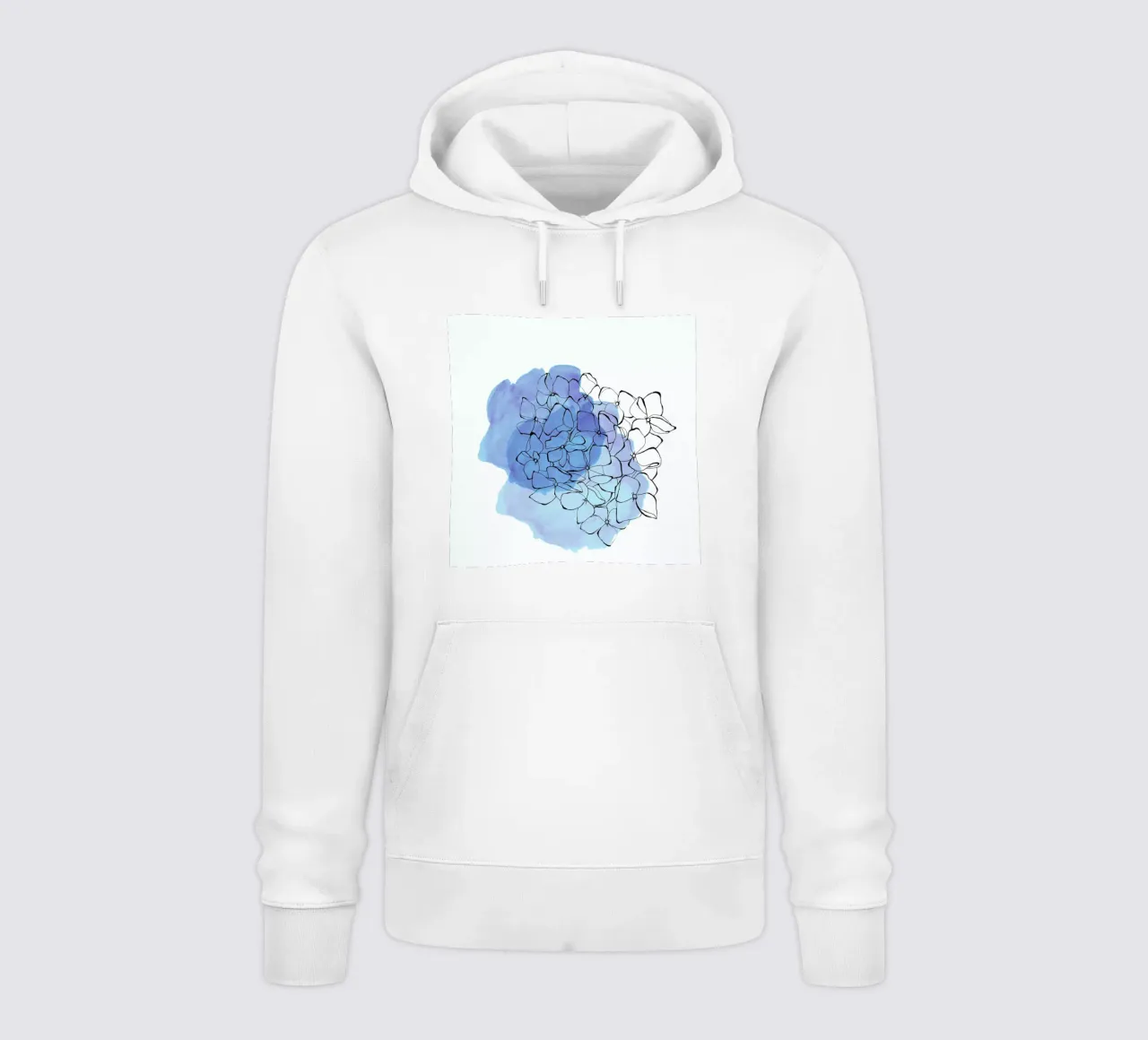 Hydrangea hoodie van Morgan Kendall