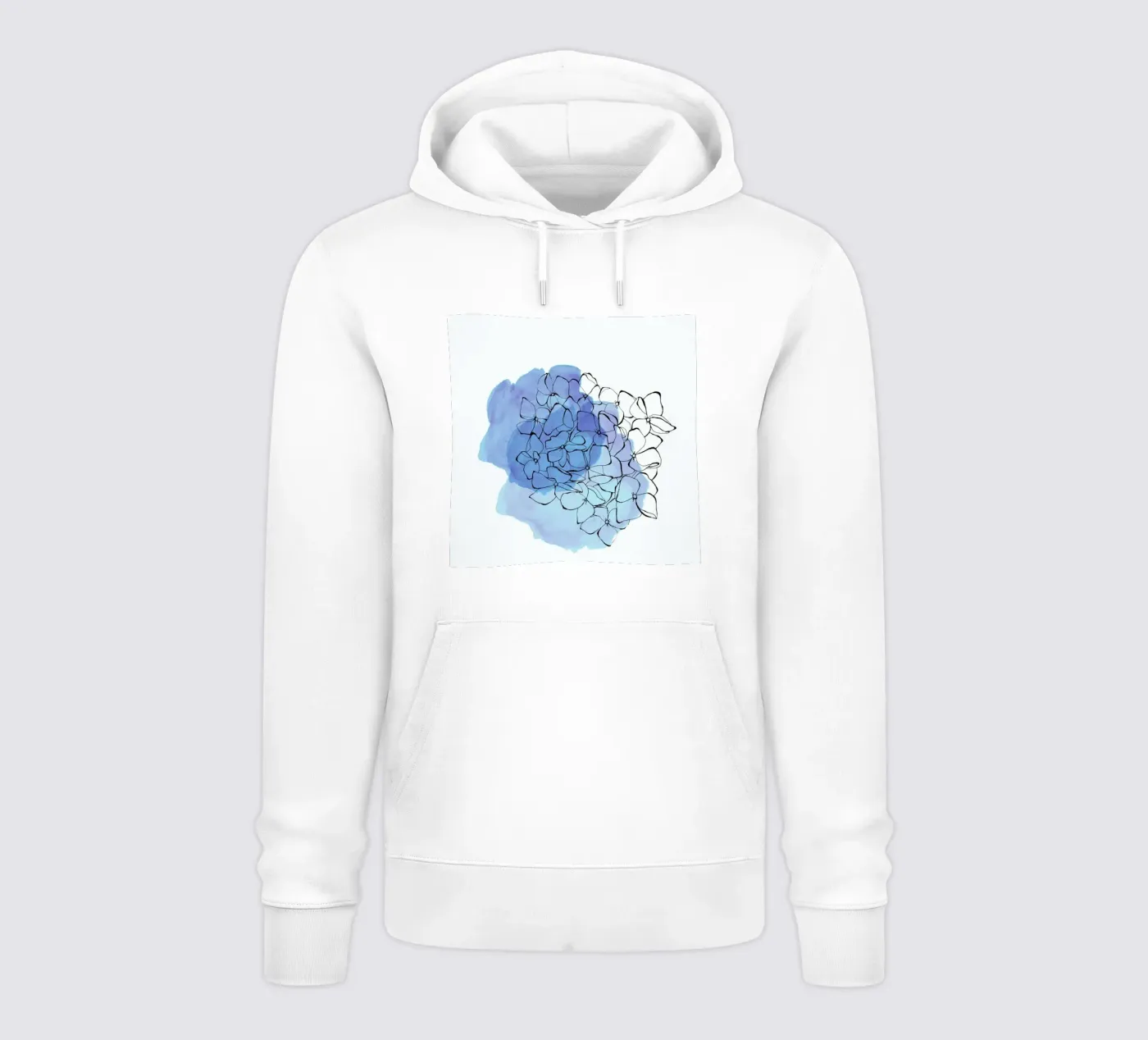 Hydrangea hoodie van Morgan Kendall