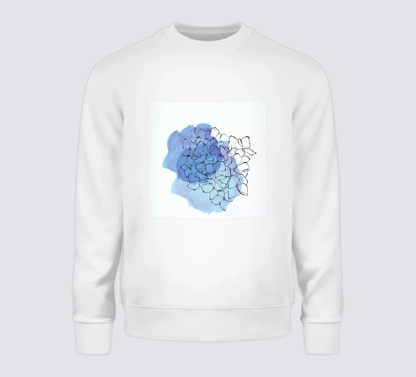 Hydrangea sweatshirt van Morgan Kendall
