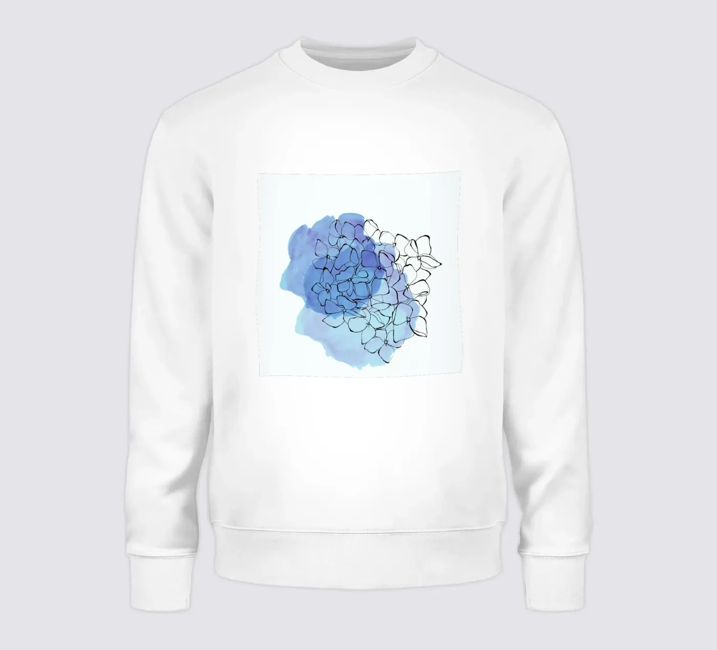Hydrangea sweatshirt van Morgan Kendall