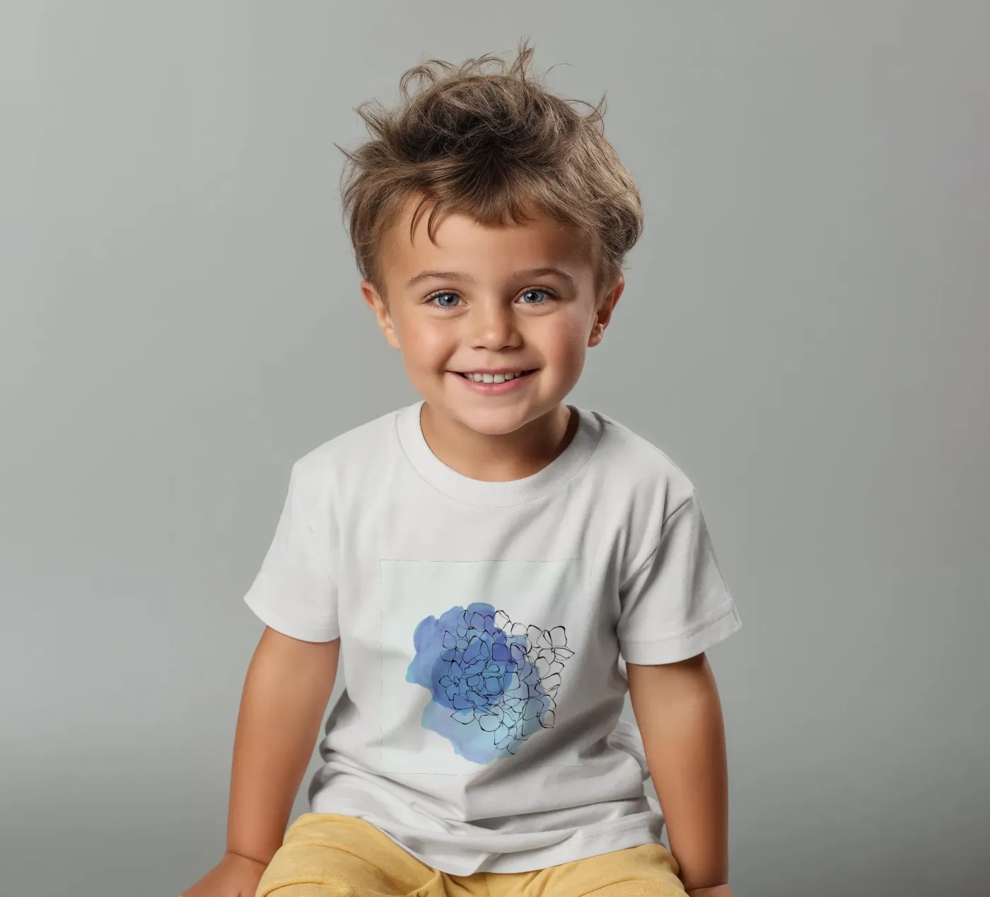 Hydrangea t-shirt enfant de Morgan Kendall