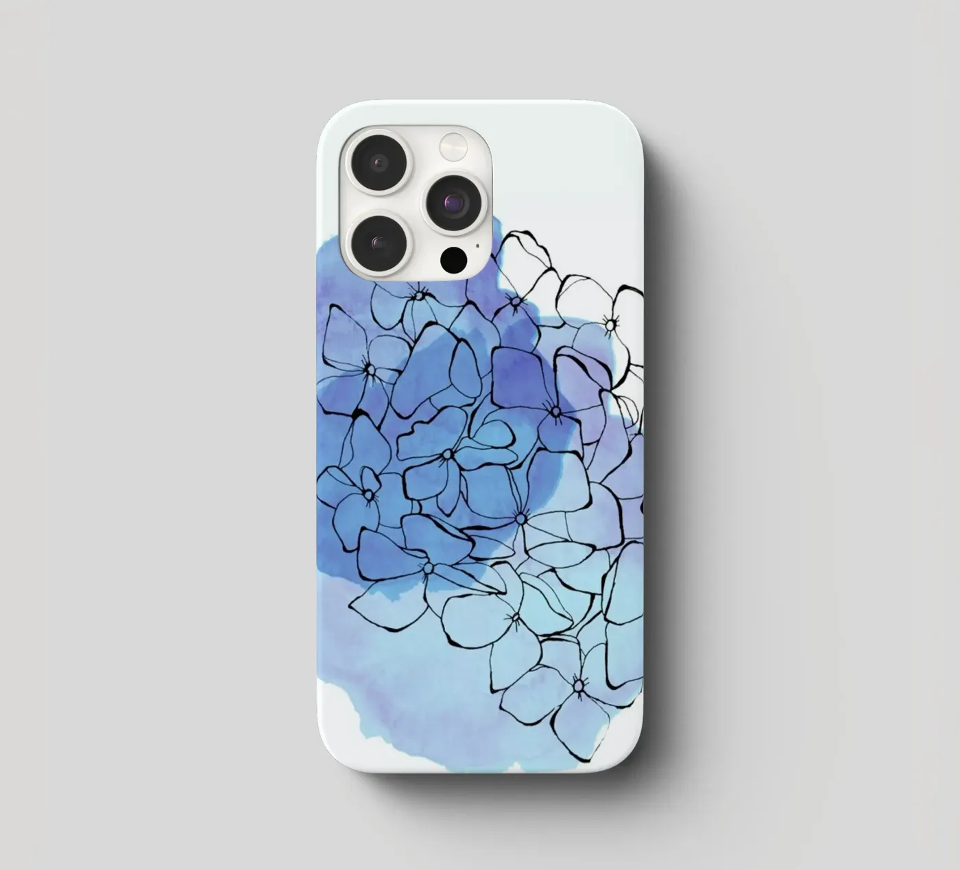 Hydrangea iphone case by Morgan Kendall