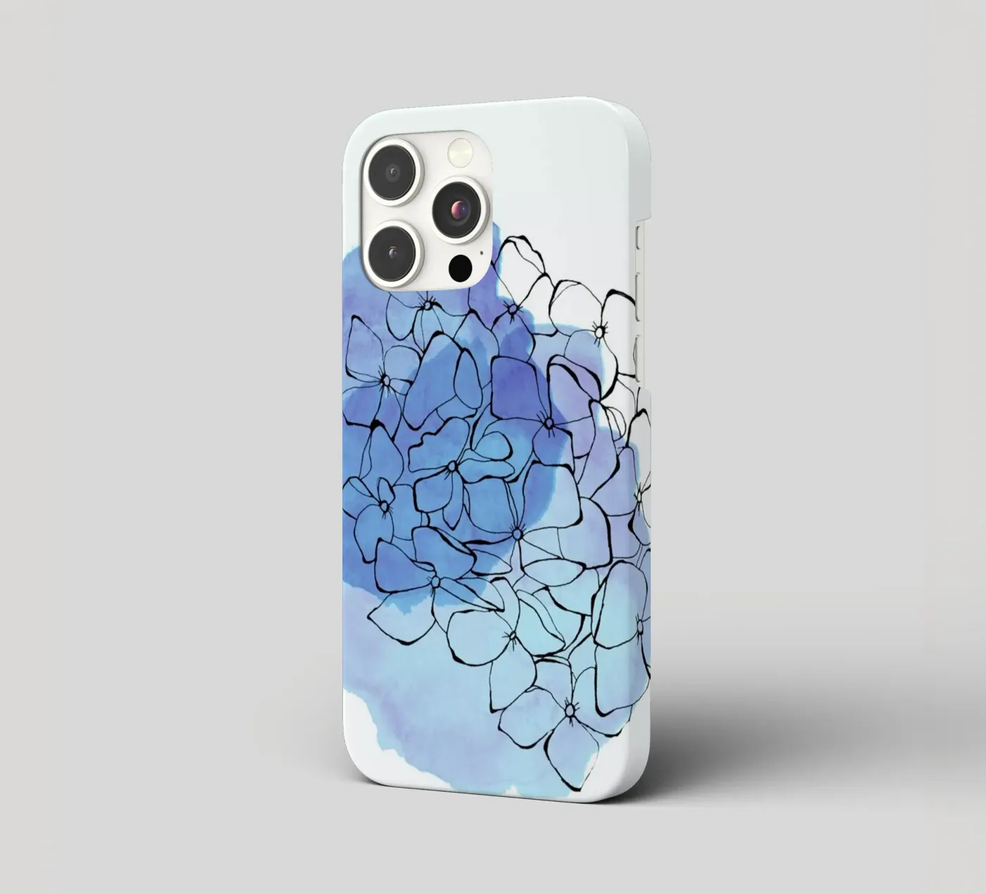 Hydrangea iphone case by Morgan Kendall