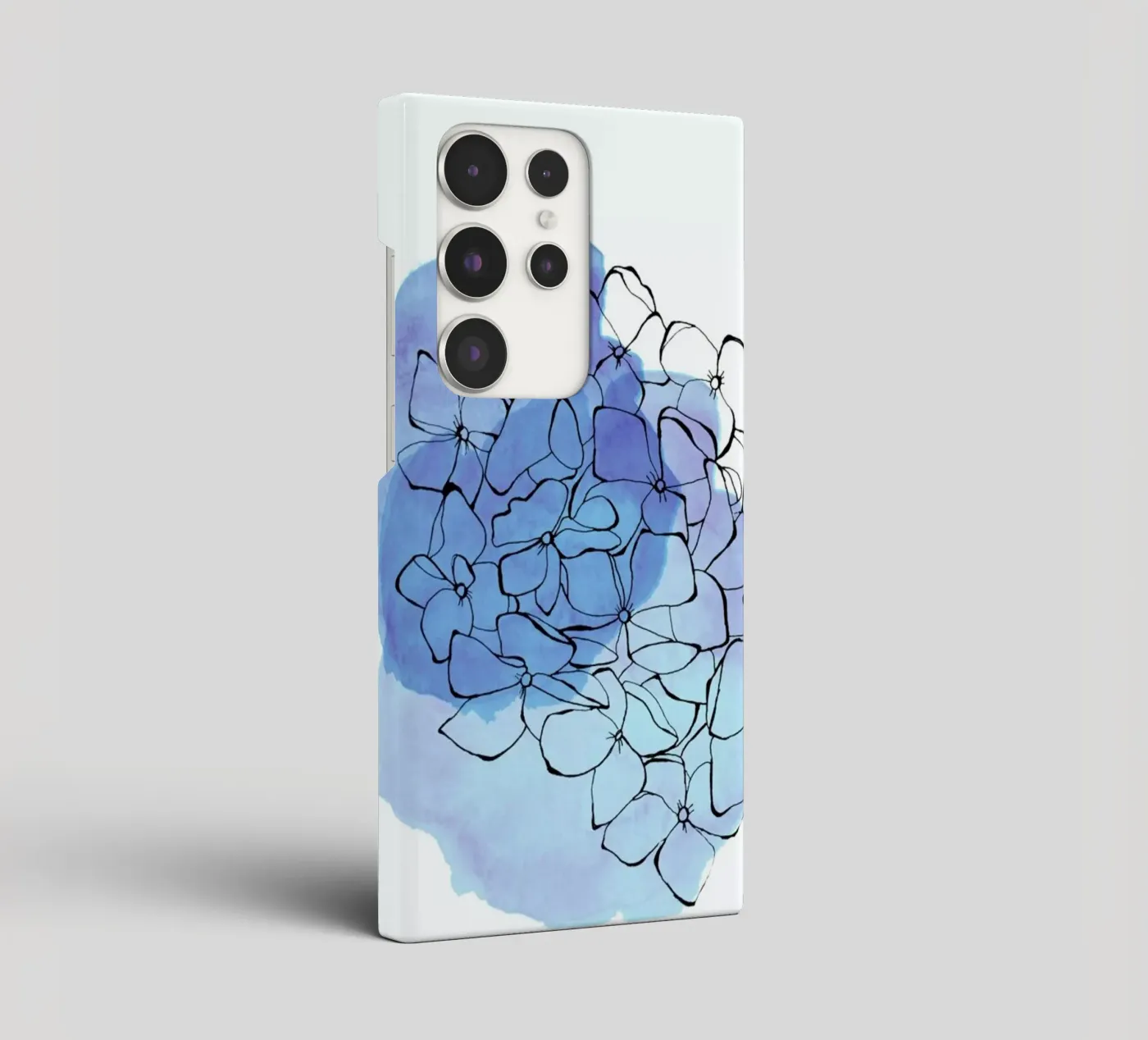 Hydrangea samsung phone case by Morgan Kendall