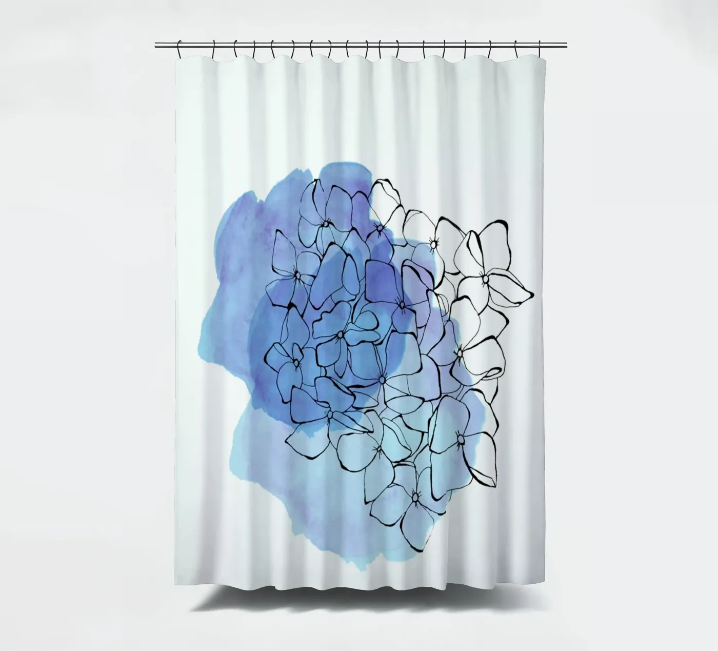 Hydrangea Duschvorhang von Morgan Kendall