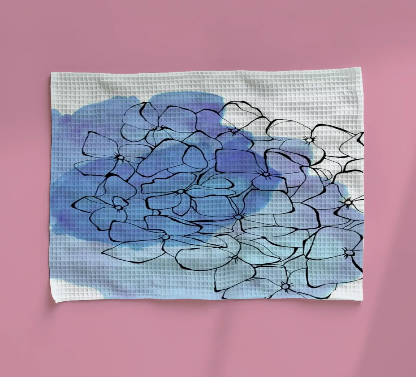 Hydrangea Geschirrtuch von Morgan Kendall