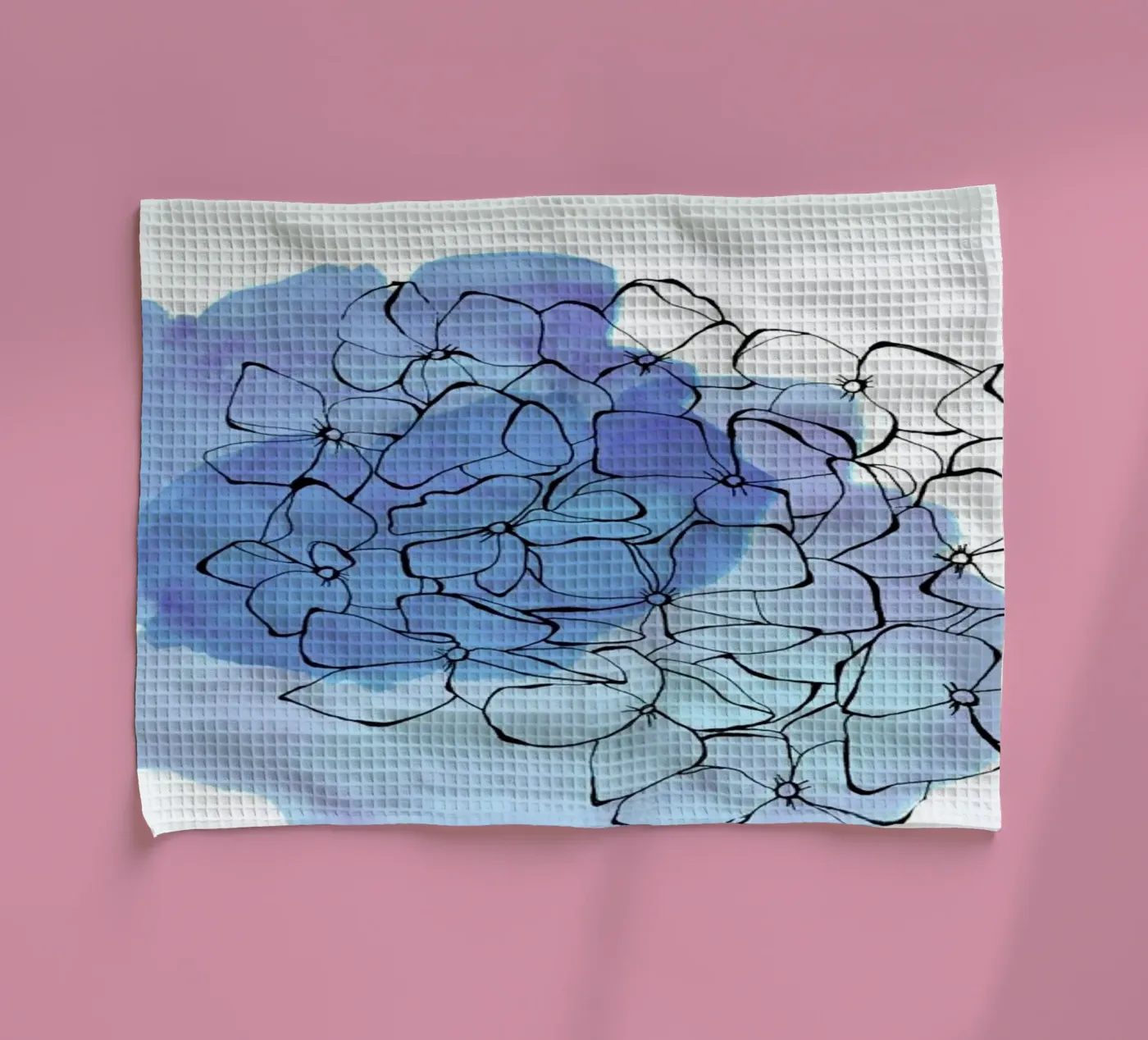 Hydrangea Geschirrtuch von Morgan Kendall