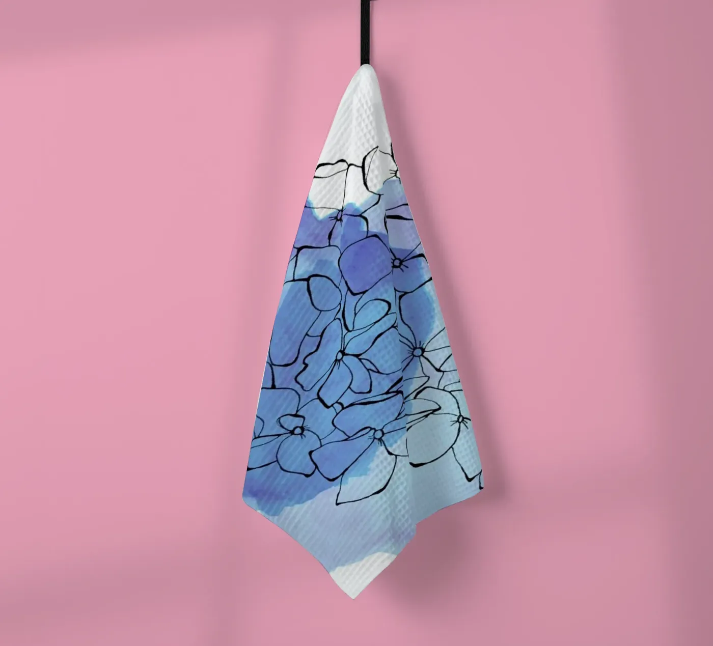 Hydrangea Geschirrtuch von Morgan Kendall