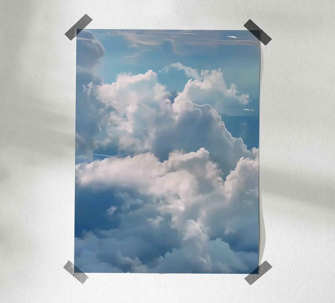 Nuvole nel cielo carta hahnemühle da Kiroiharu