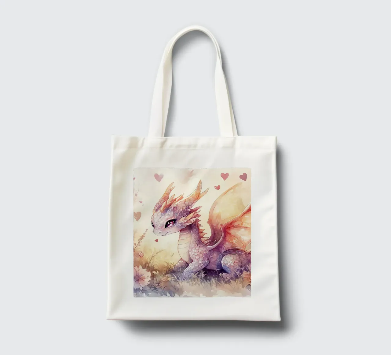 Dragon Heart tote bag by Théïa's Fantasia World