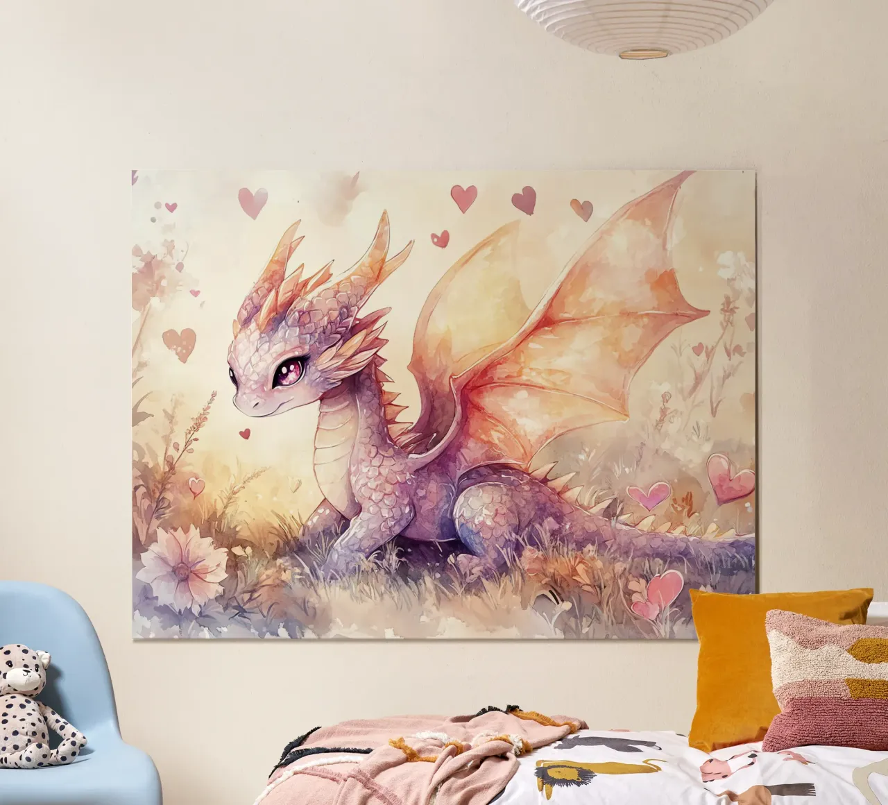 Cuore di drago carta hahnemühle da Théïa's Fantasia World