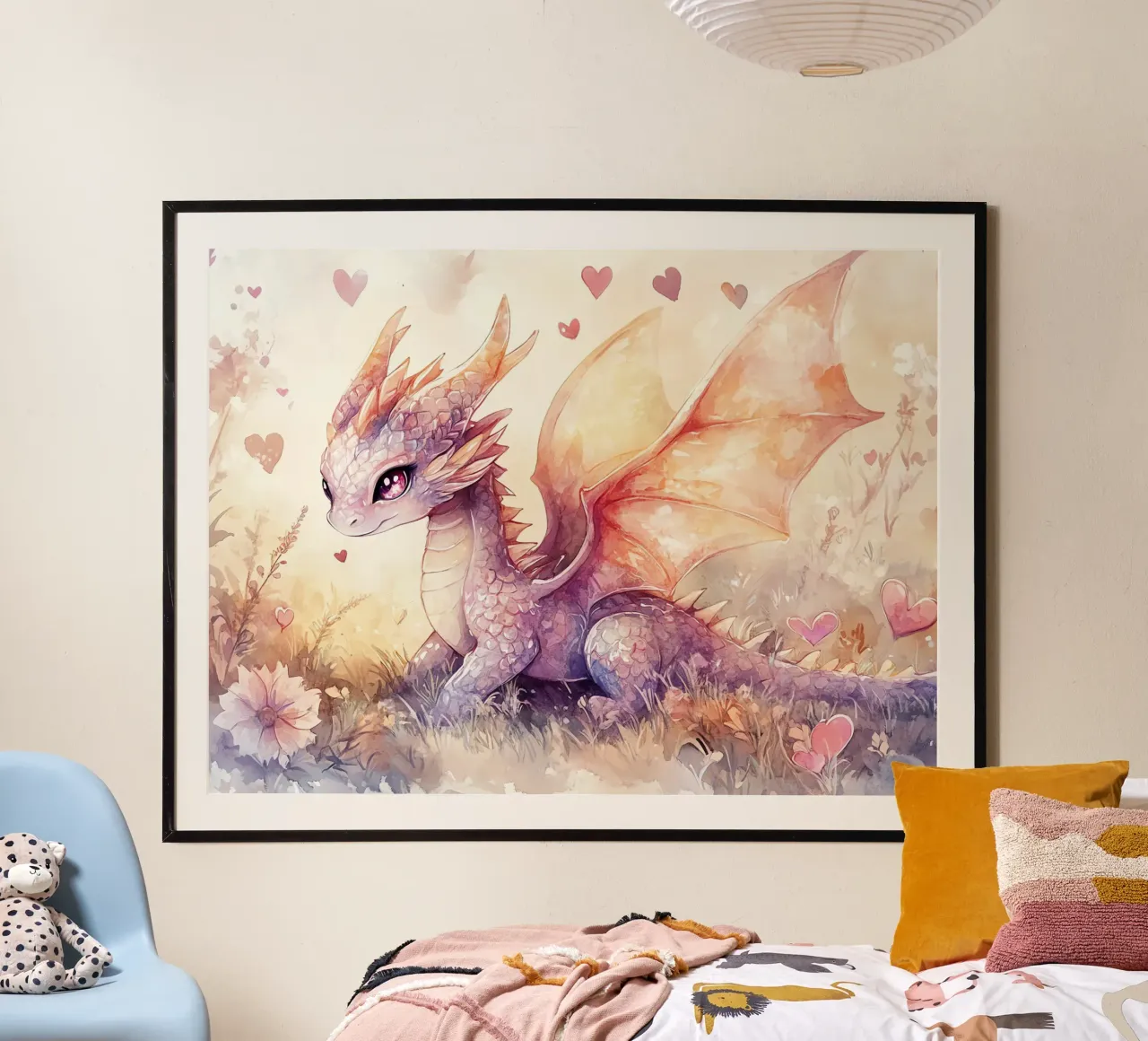 Cuore di drago carta hahnemühle da Théïa's Fantasia World