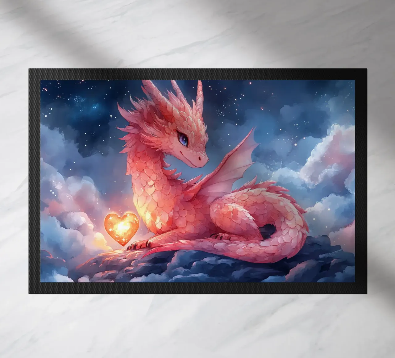 Cuore di drago zerbino da Théïa's Fantasia World
