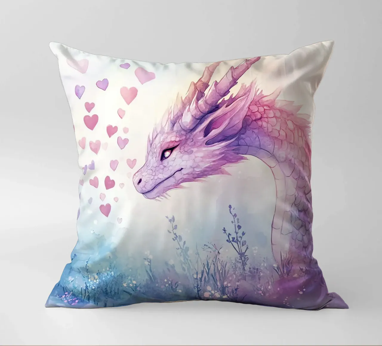 Cuore di drago cuscino da Théïa's Fantasia World