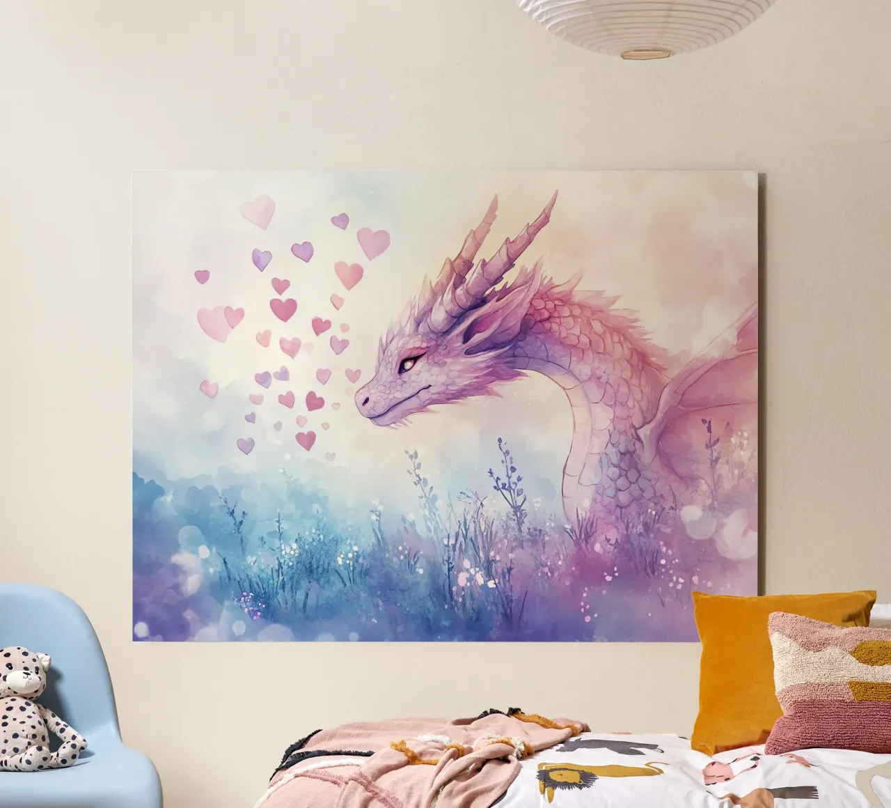 Cuore di drago alluminio dibond da Théïa's Fantasia World