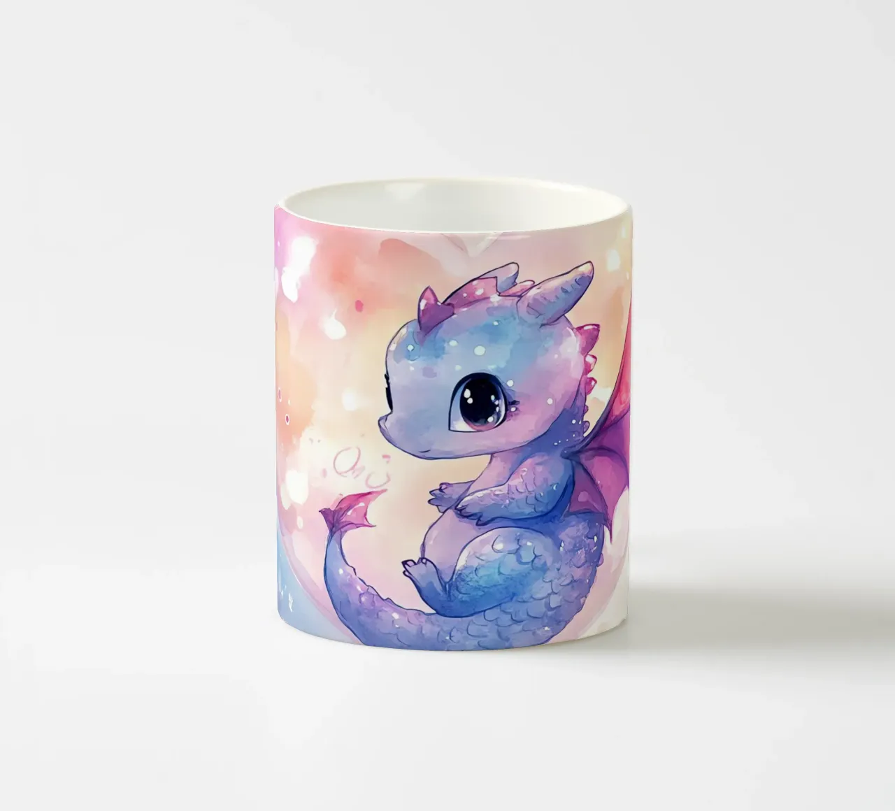 Cuore di drago tazza in ceramica da Théïa's Fantasia World