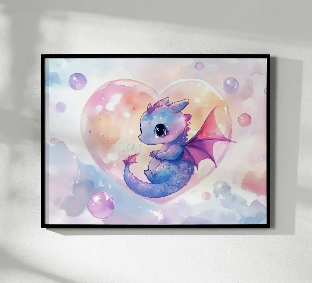Cuore di drago carta hahnemühle da Théïa's Fantasia World