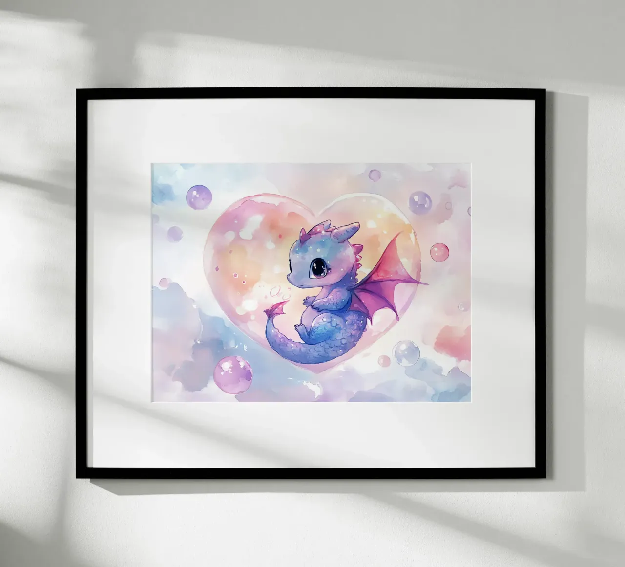 Cuore di drago carta hahnemühle da Théïa's Fantasia World