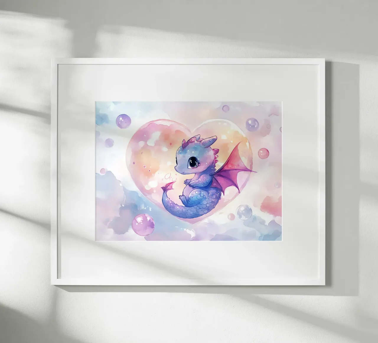 Cuore di drago carta hahnemühle da Théïa's Fantasia World