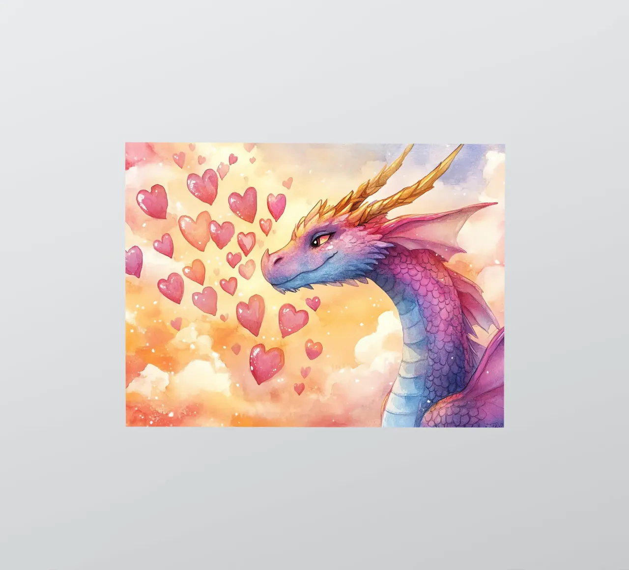 Dragon Heart sticker by Théïa's Fantasia World