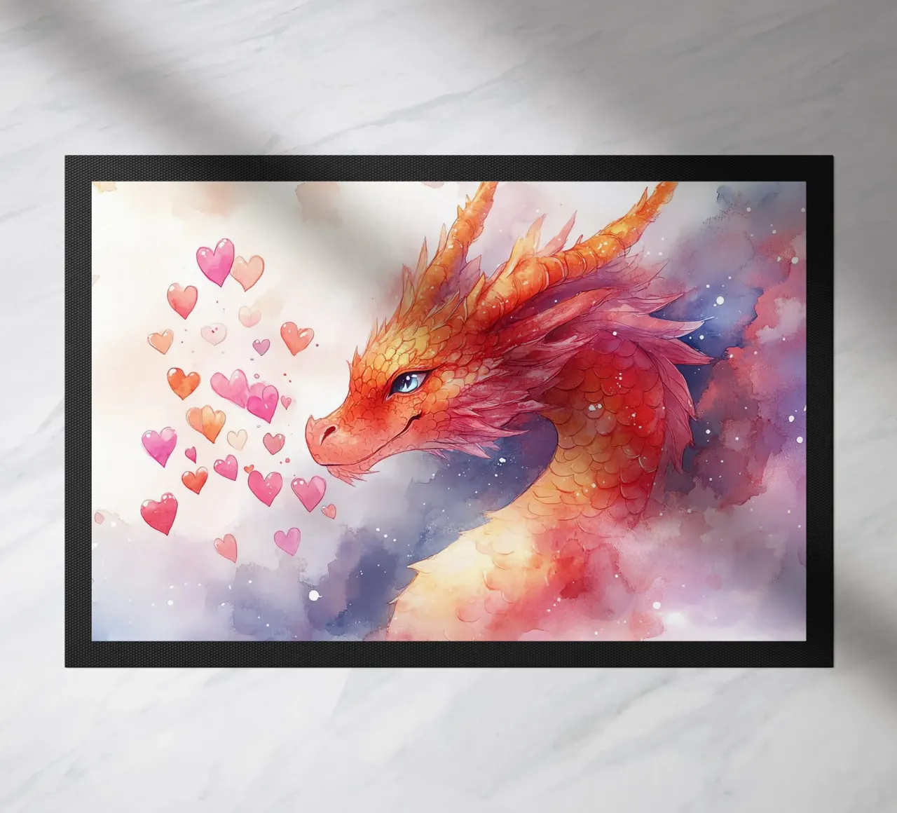 Cuore di drago zerbino da Théïa's Fantasia World