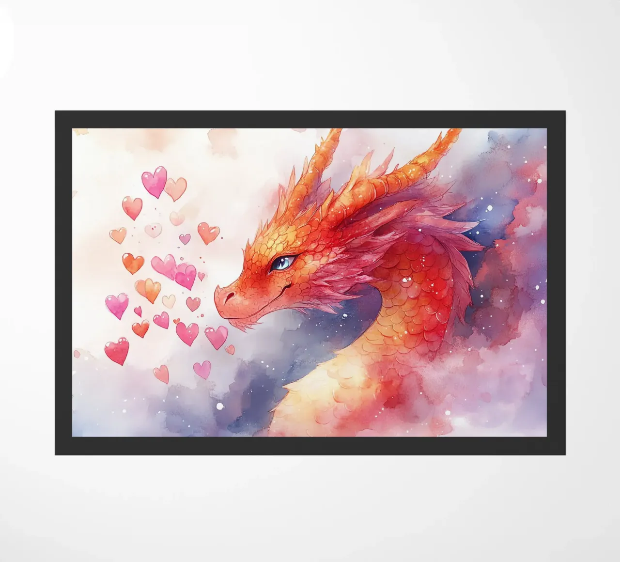 Cuore di drago zerbino da Théïa's Fantasia World