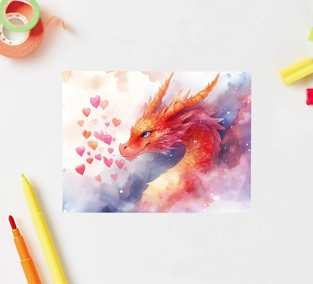 Dragon Heart sticker by Théïa's Fantasia World