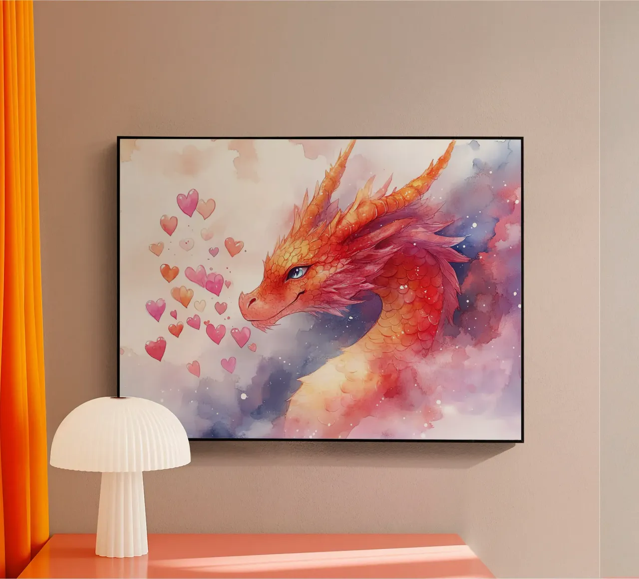 Cuore di drago plexiglass da Théïa's Fantasia World